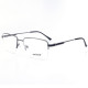 METAL HALF RIM FRAME 55-17 (140) MATT GUN