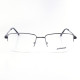 METAL HALF RIM FRAME 55-17 (140) MATT GUN