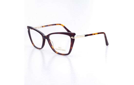 PLASTIC OPTICAL FRAME 54-16 (140) DEMI BROWN
