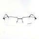 METAL HALF RIM FRAME 55-17 (140) MATT BLACK