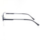 METAL HALF RIM FRAME 55-17 (140) MATT BLACK