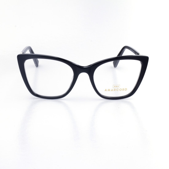 PLASTIC OPTICAL FRAME 52-19 (140) BLACK