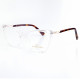 PLASTIC OPTICAL FRAME 52-19 (140) CRYSTAL DEMI